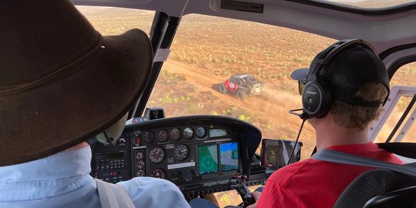 Helicopter Baja 1000