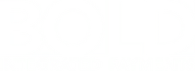 Logo with the word 'BOLD' and tagline 'Designed to Inspire'.