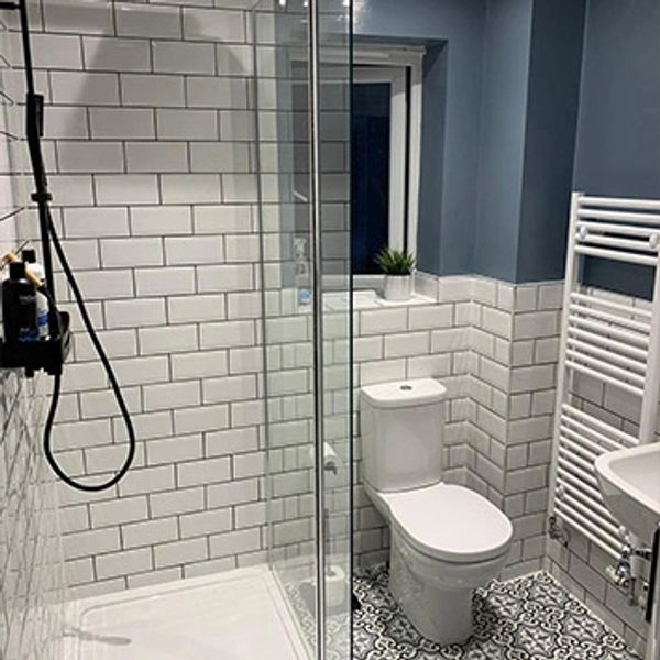 New shower room