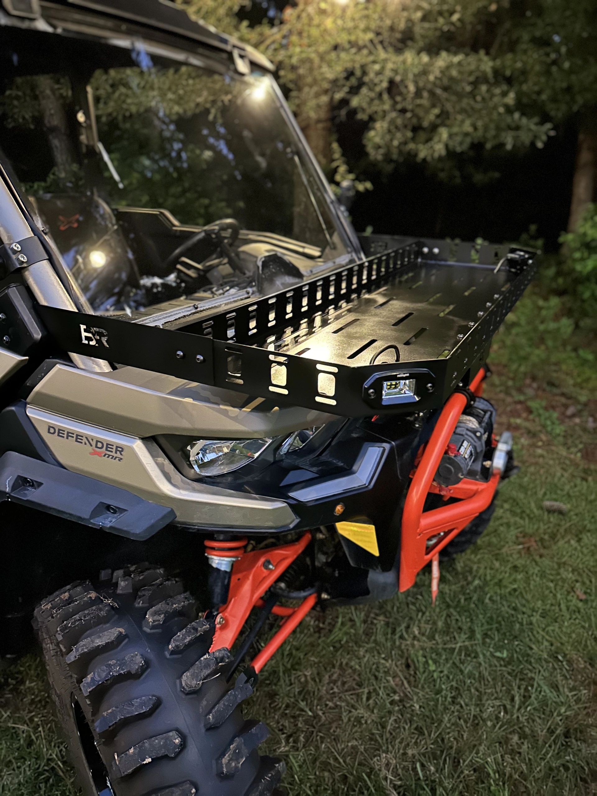 CanAm Defender Front Shell Rack