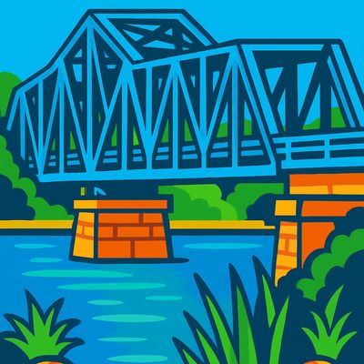 Stylized image representing the town, city, county or unincorporated area. 
