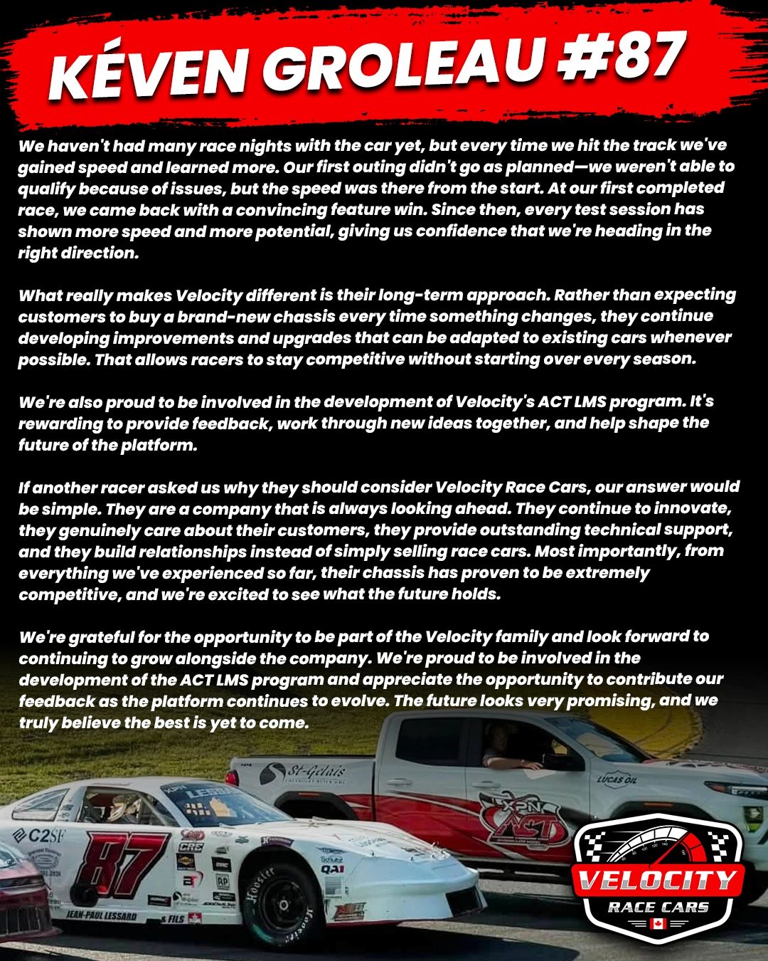 Raphael Lessard ACT / Pro Late Model