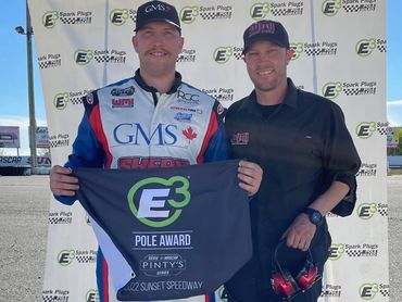 Brandon Watson, NASCAR Pinty's Series Pole Award, Sunset Speedway, May 14th, 2022
