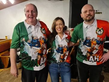 With the magical Fiddle Player Anna Mary Donaghy