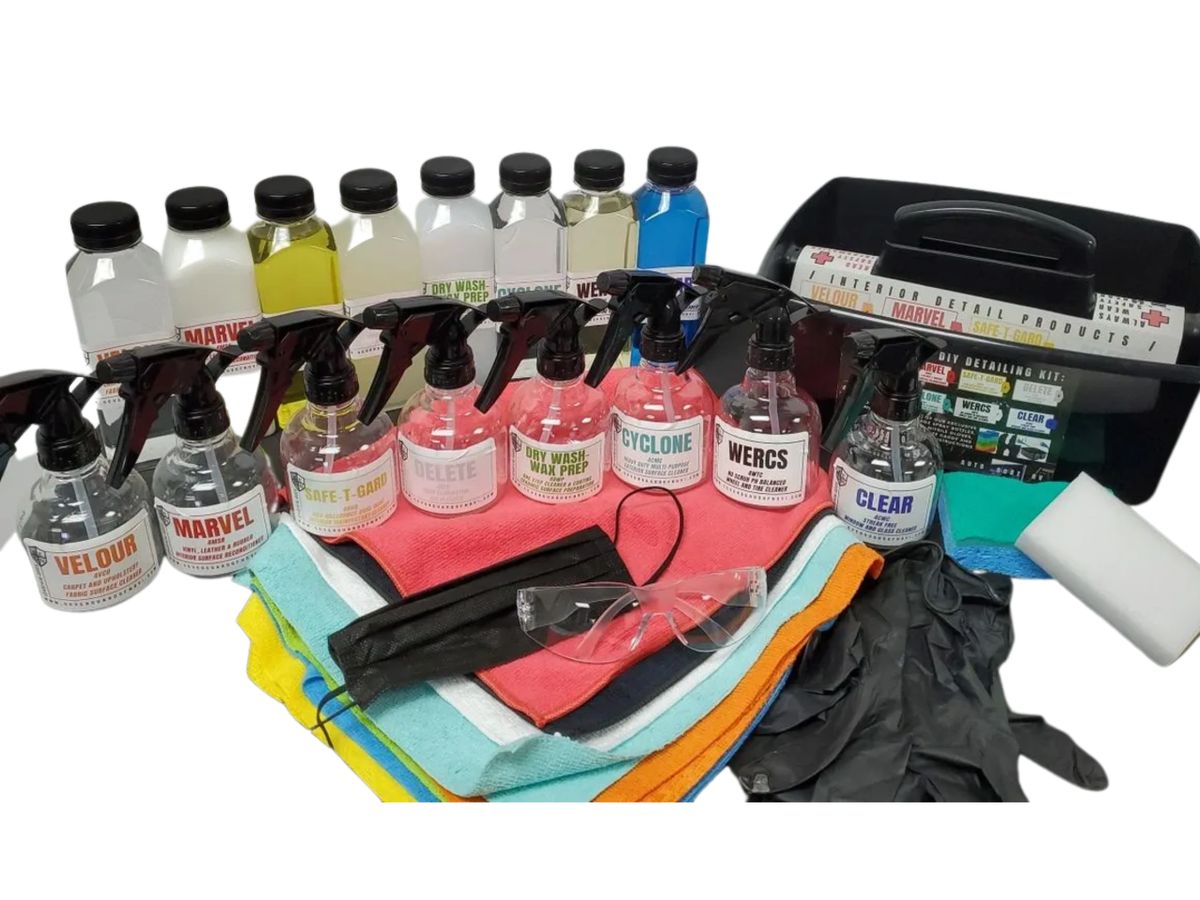 Total Detail Kit: Auto, Boat and RV
