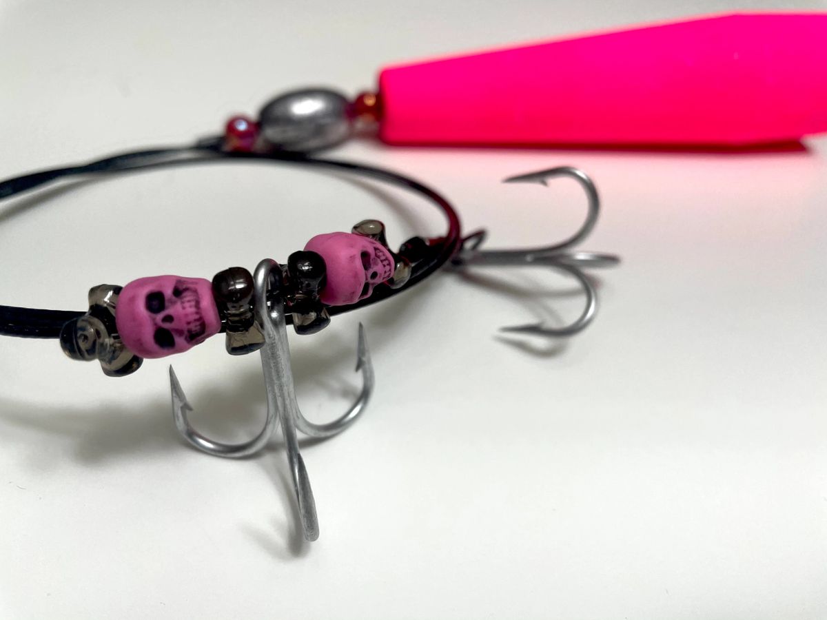Alligator Gar Rig - Double Treble - Choose Color and Type