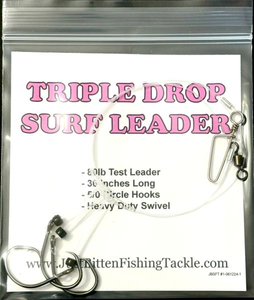 Castable Triple Drop Surf Leader | eBay