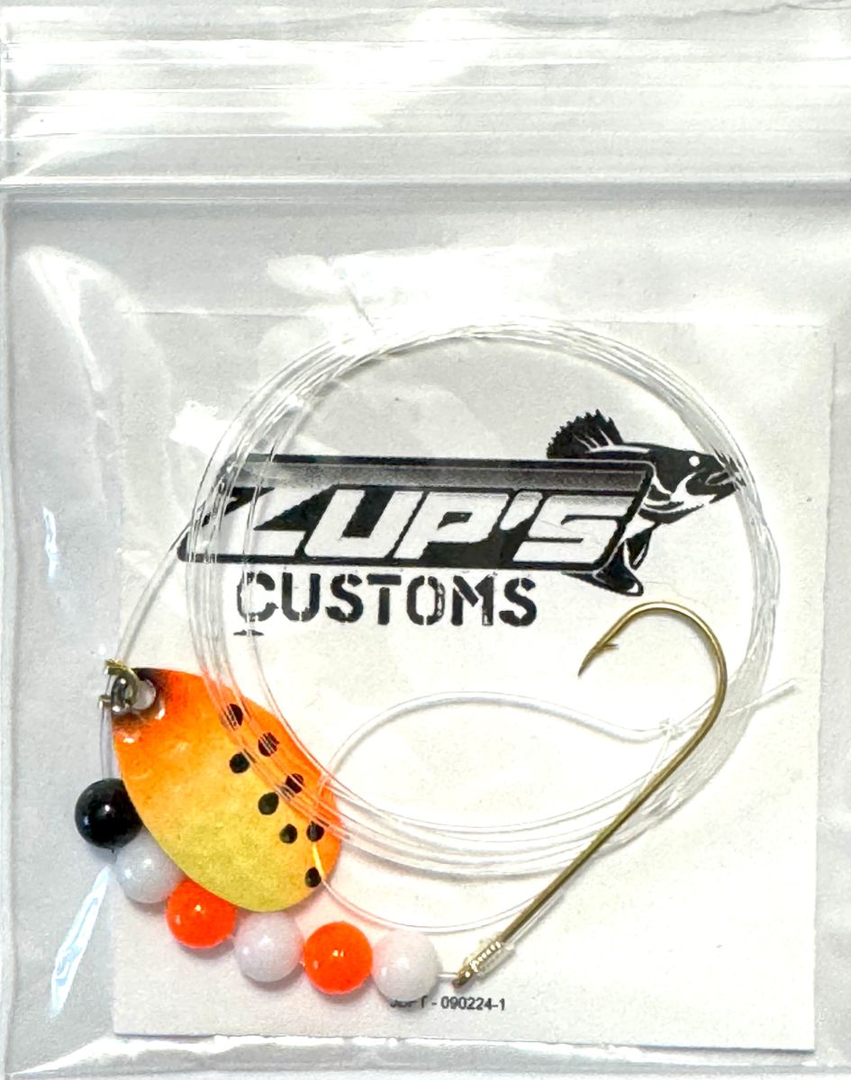 3ft Spinner Trolling Leader - ZUP'S Customs - Walleye, Northern Pike, Trout +++ - Picture 15 of 20