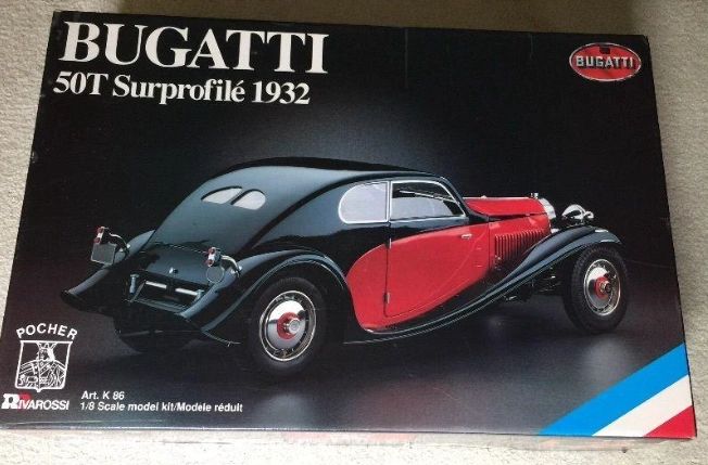 La Bugatti type 50 de 1932 en miniature par Ixo Models au 1/43e