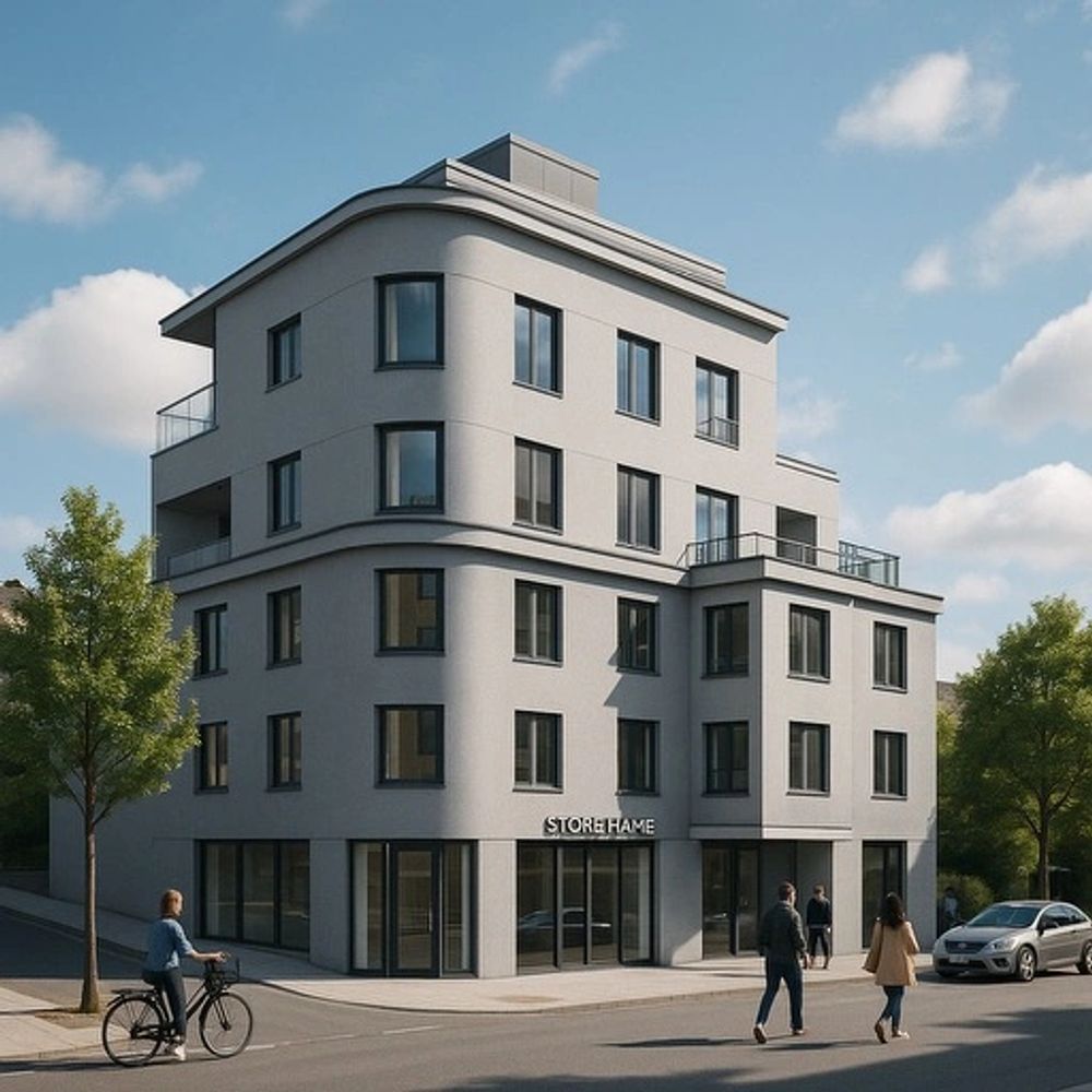 Rendering of potential building at 660 Broadway.