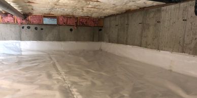 vapor retarder installation, radon mitigation system, certified radon, mitigation, NRPP, AARST