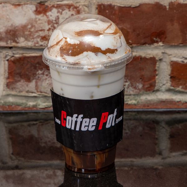 Our #1 bestseller coffee beverage:
Freddo Cappuccino 
