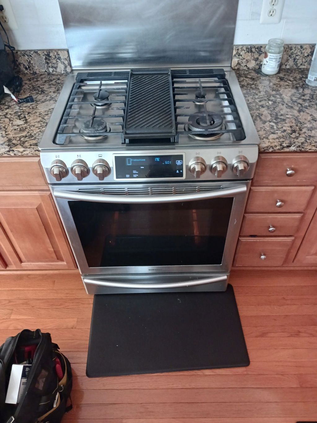 Samsung gas range