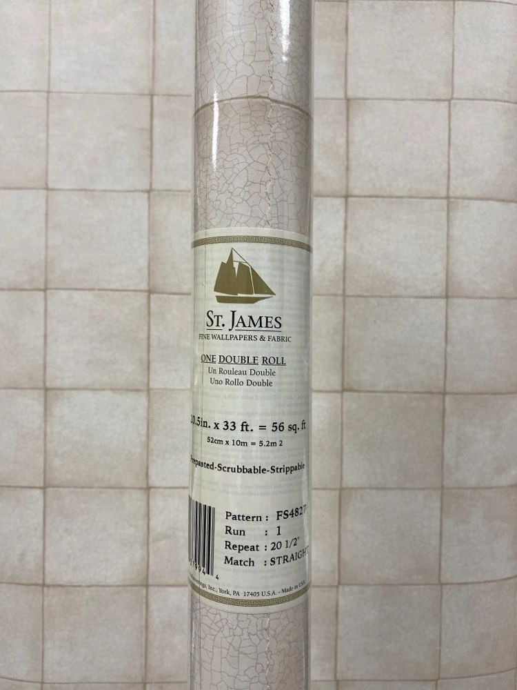 Cracked Tile Wallpaper