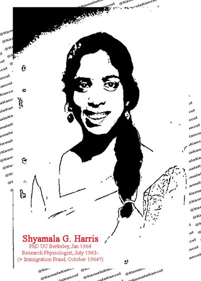 Photograph of Shyamala G. Harris, mother of Kamala Harris