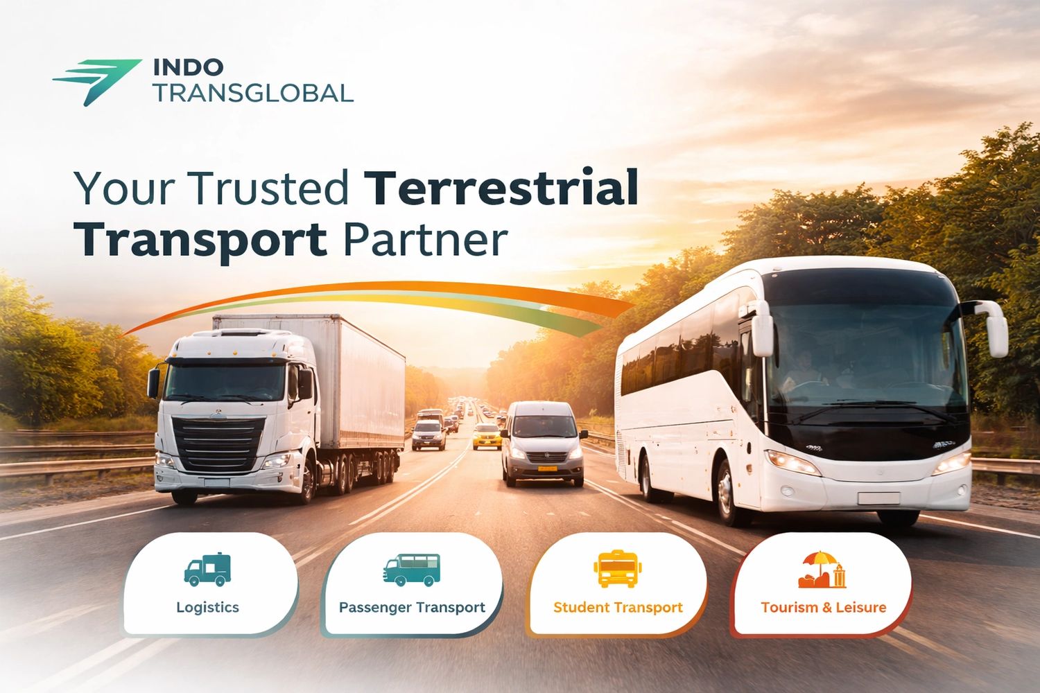 Modern transport and logistics company committed to delivering safe, reliable and efficient mobility