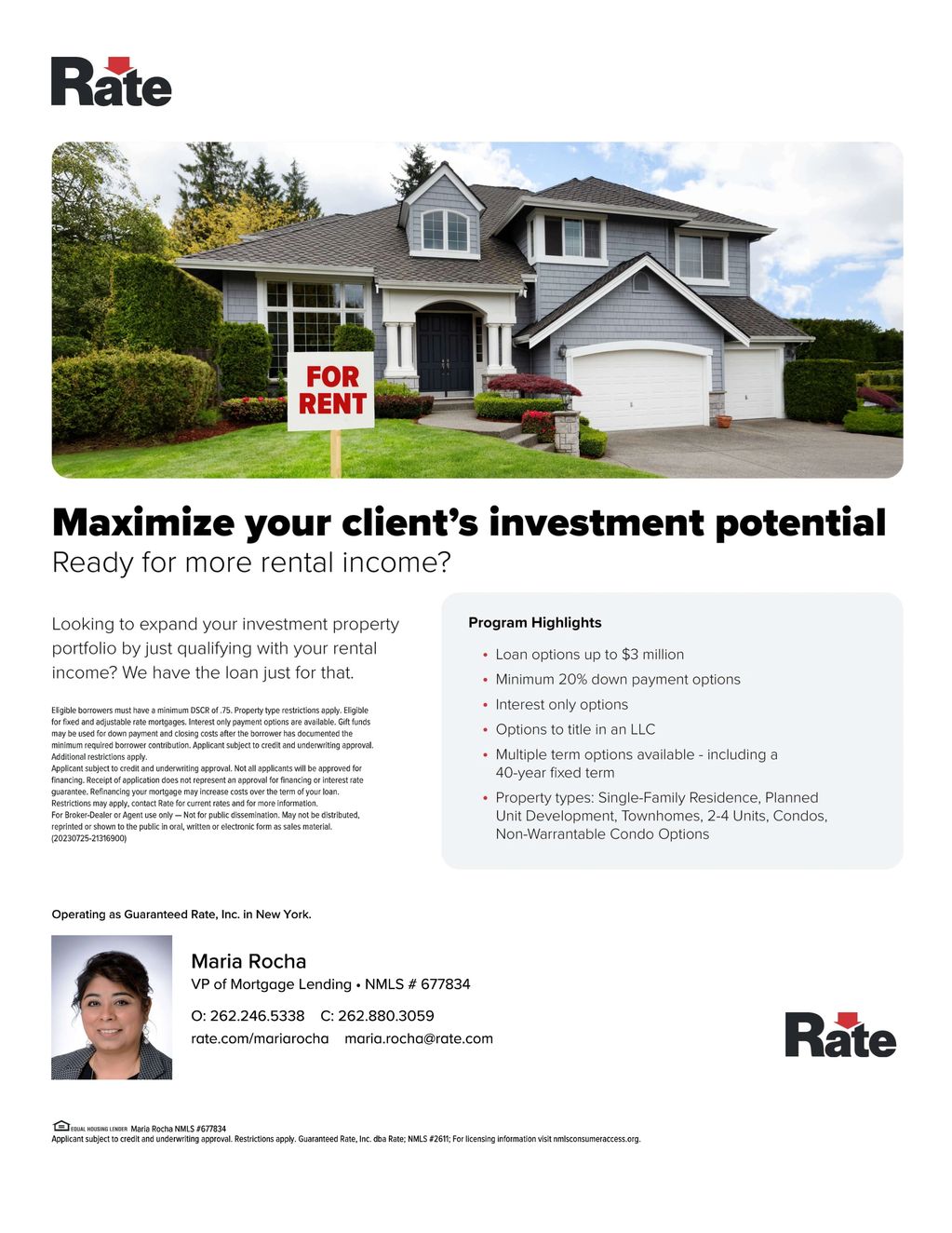 GAURANTEE RATE - GOLD SPONSOR SUPPORTER OF THE HISPANIC ROUNDATABLE INC OF RACINE
