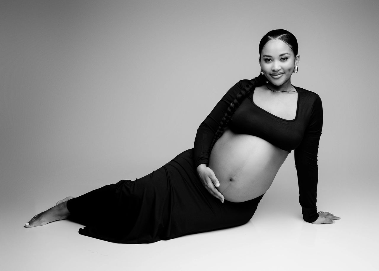 Studio AND Outdoor Maternity Photoshoot Combo in Austin, Texas!