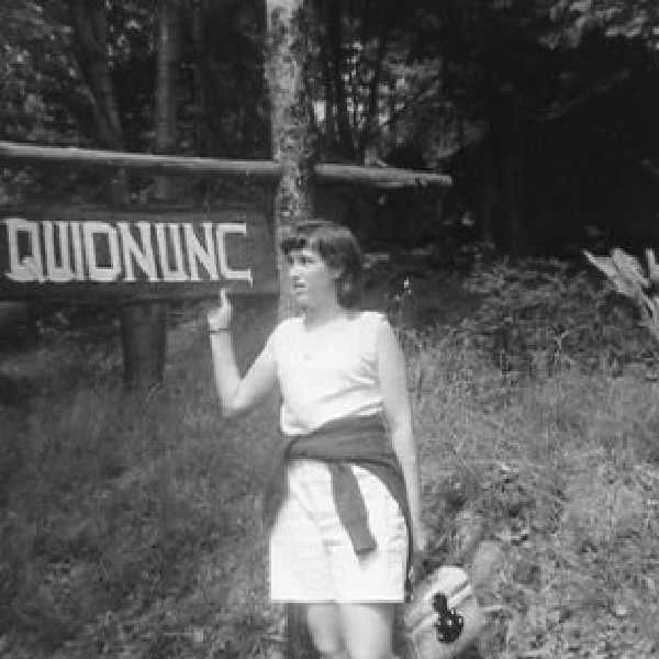 Carol White at Quidnunc 1960s