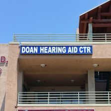 Doan Hearing Aid Center Sign