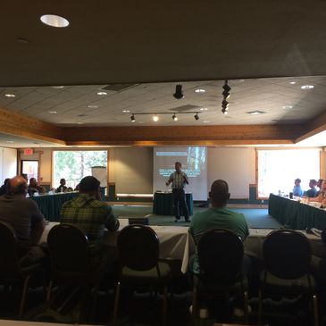 Training seminar for wildfire instruction