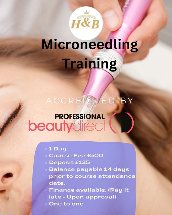 microneedling training, ACREDITED BY PROFESSIONAL BEAUTY DIRECT