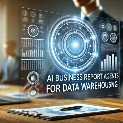 AI Business Report Agents, Data warehousing