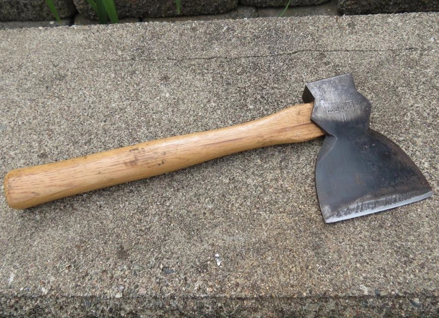 TRUE TEMPER BROAD AXE HEWING HATCHET