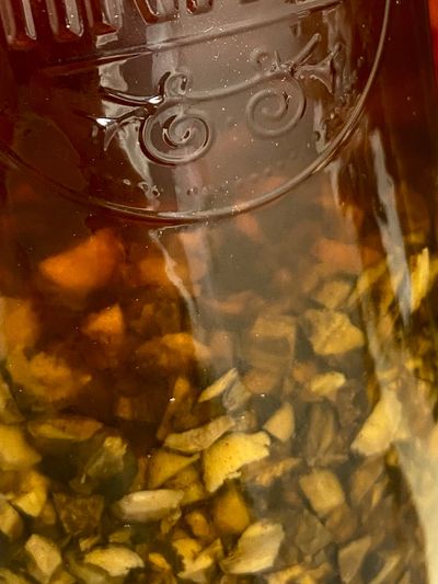 making a herbal tincture