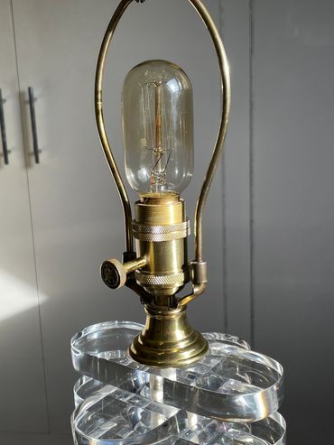 Crystal Lamp Repair