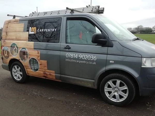 LM Carpentry van