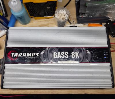 Taramps Bass 8K car audio amplifier repair New Jersey