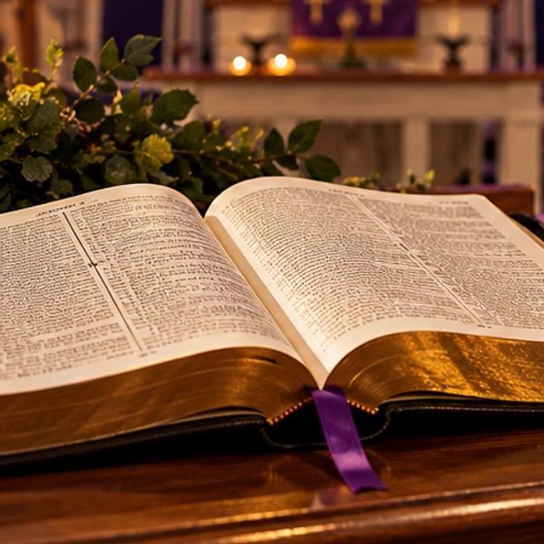 Communion wafers on a golden plate.