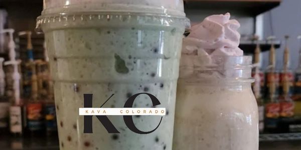 Blended Boba Tea Drinks here at Kava Colorado. Best Boba Tea of Pueblo Colorado