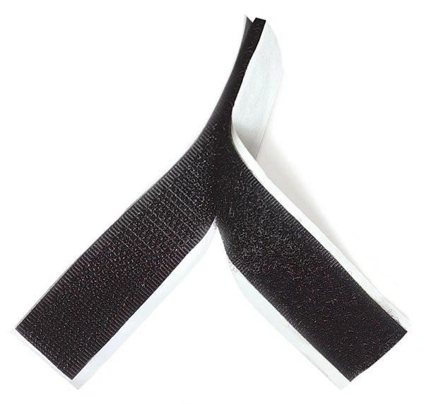 Velcro Brand Strips Black or White Hook and Loop