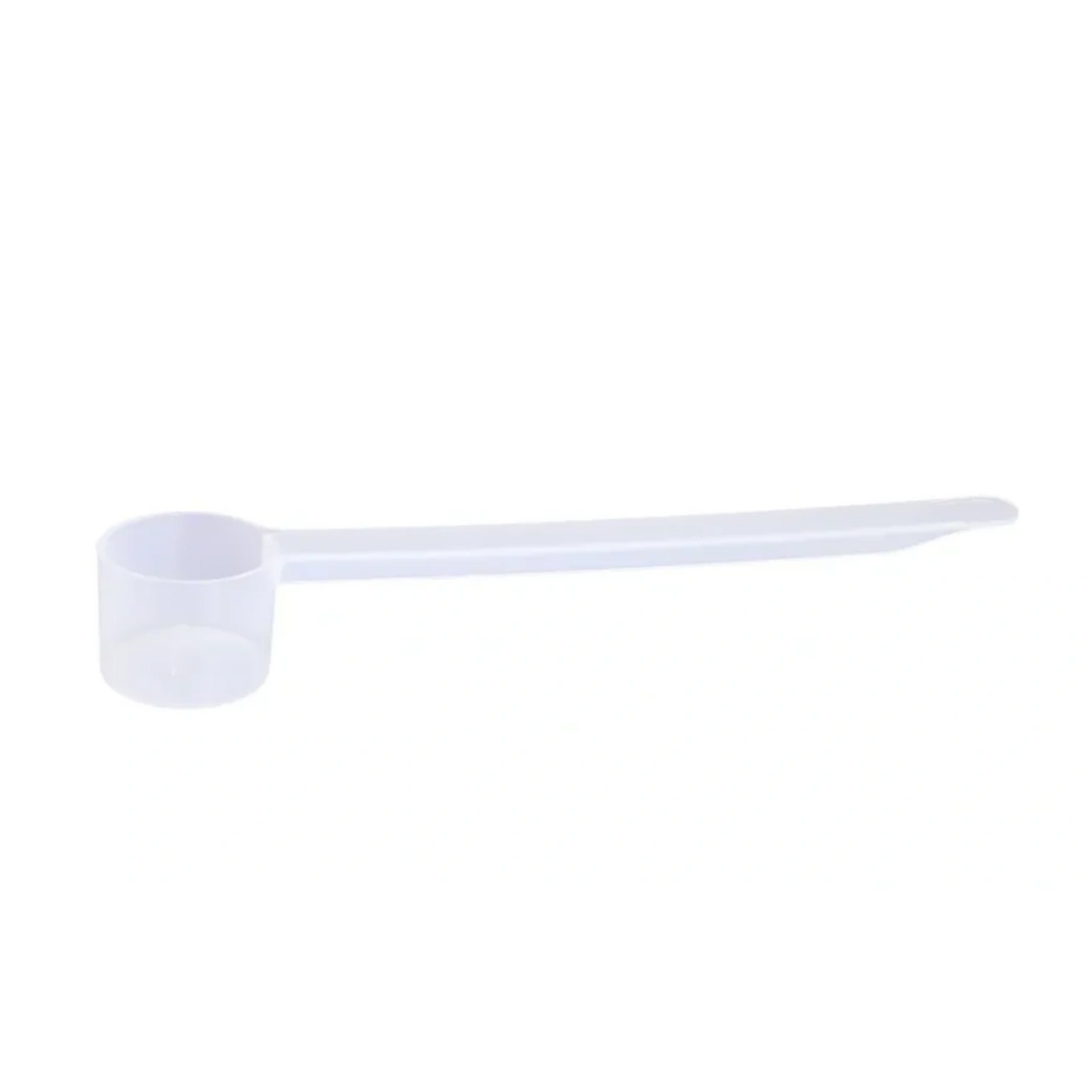 11cc Clear Polypropylene Scoop with Attached Funnel