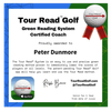 TourRead Golf Certified Coach