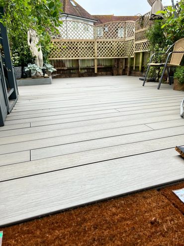 Garden maintenance, Decking