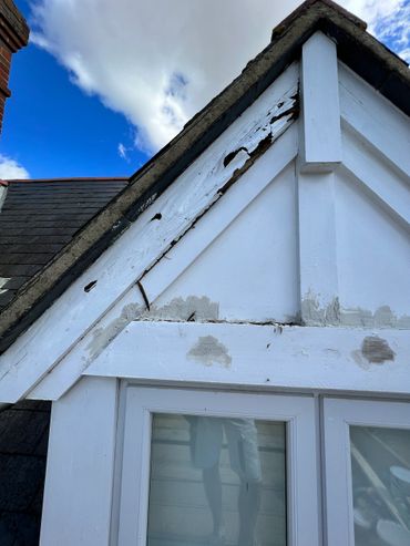 Carpentry Repair of Fascia Board