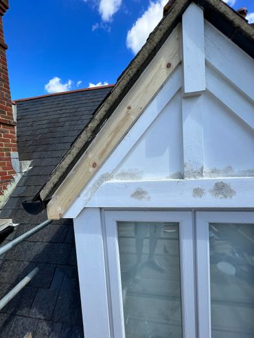 Carpentry Repair of fascia