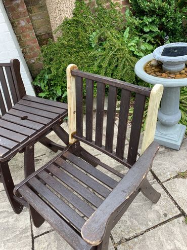 Carpentry Repair of bench