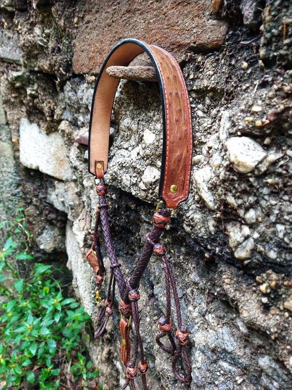 Feather and Fin 8 Plait Braid Custom Leather Lanyards