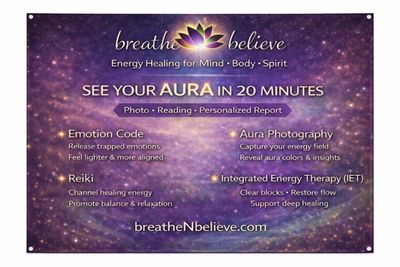 This is the new sign for breathe 'N believe