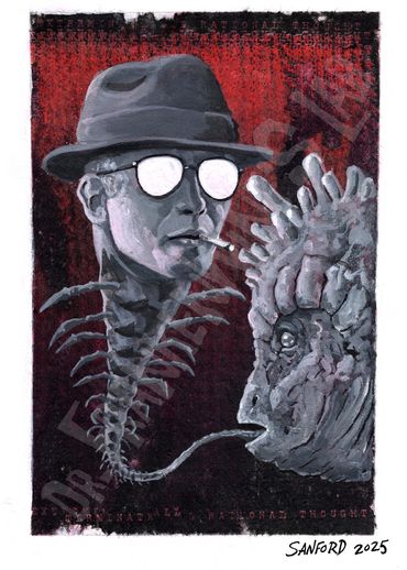 Naked Lunch Painting