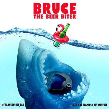 Bruce the Beer Biter. Shark bottle opener