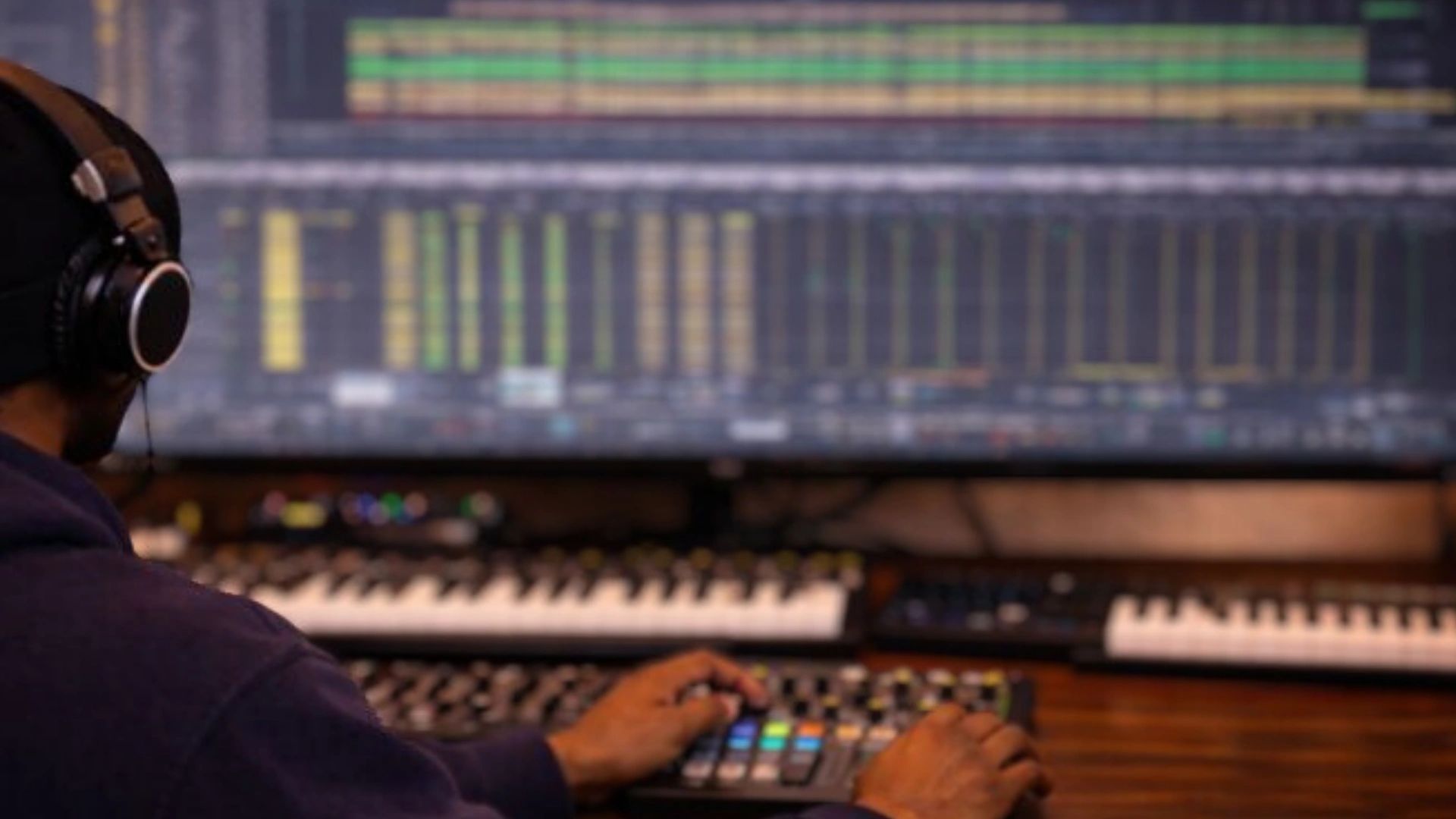 Real studio photo for torn in the studio