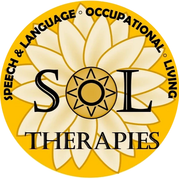 SOL Therapies Logo. Speech and Language, Occupational, Living Therapies