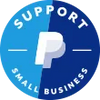 PayPal Supports Small Business Logo