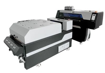 DTF 4 head Epson i3200 printers with 32" shaker built in purification. 
