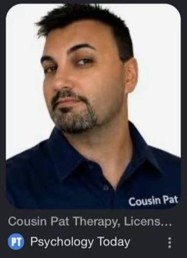 Cousin Pat is Patrick Argiro. Cousin Pat® is the trademarked and protected brand of Patrick Argiro. 